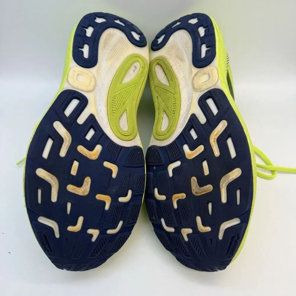 Brooks Adrenaline GTS 24 Men's Size 14D Acid Lime Sunny Lime Running Shoes